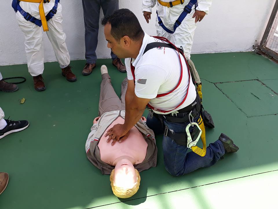 Treinamento para reanimação